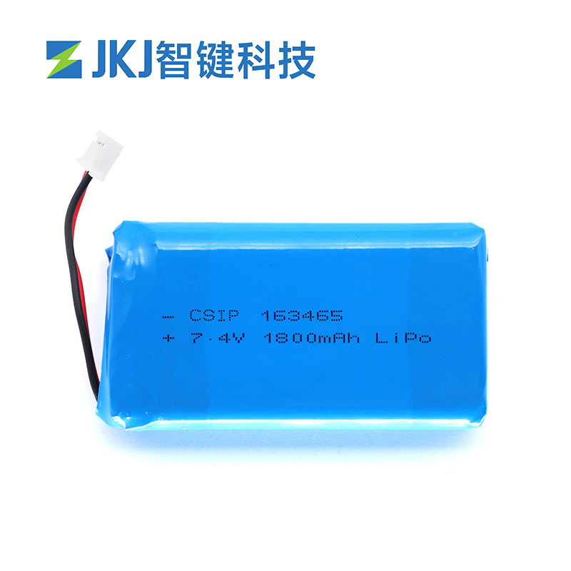 163465 1800mAh 鋰離子聚合物電池儲能可充電電池