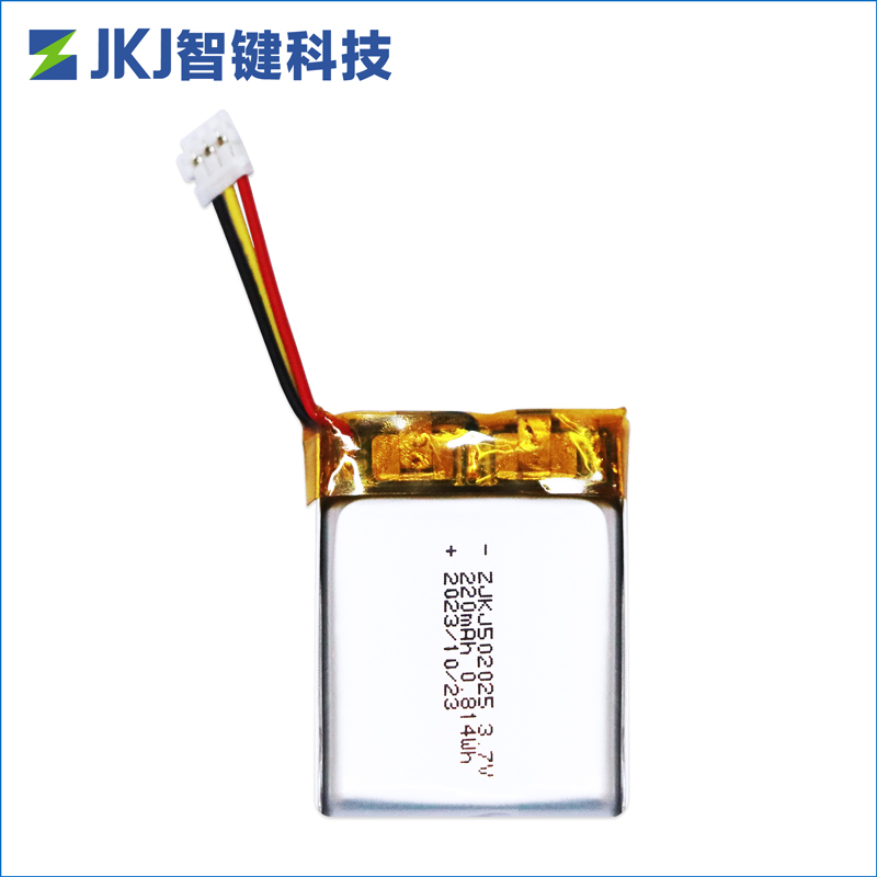 502025, 220mAh, 智鍵科技, 聚合物鋰離子電池